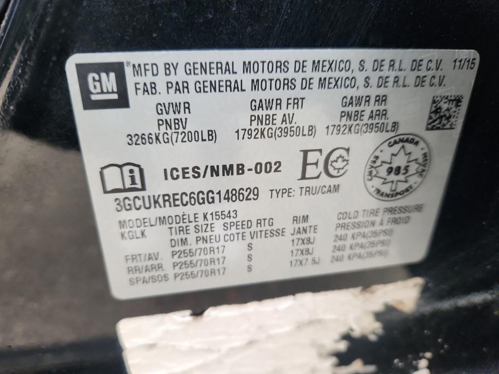 used 2016 Chevrolet Silverado 1500 car