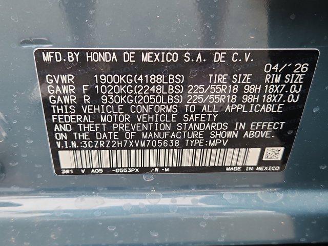 new 2027 Honda HR-V car, priced at $33,855