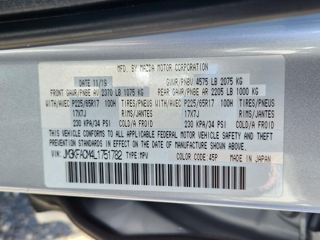 used 2020 Mazda CX-5 car, priced at $20,500