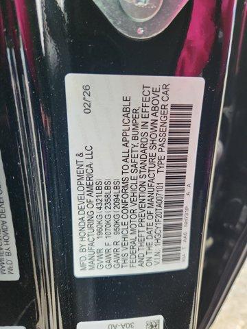 new 2026 Honda Accord car