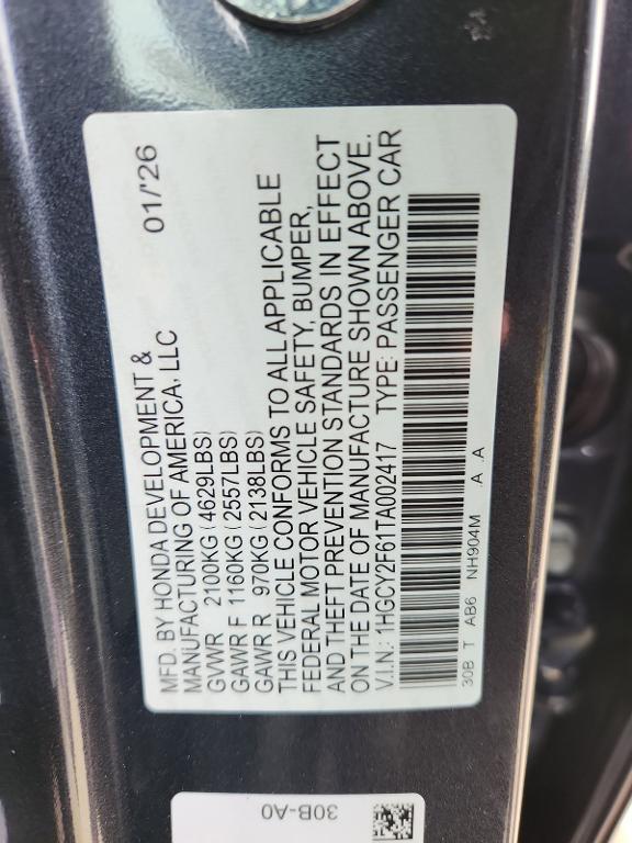 new 2026 Honda Accord Hybrid car