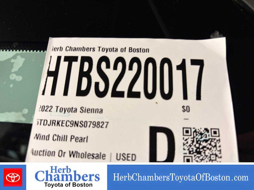used 2022 Toyota Sienna car, priced at $38,350