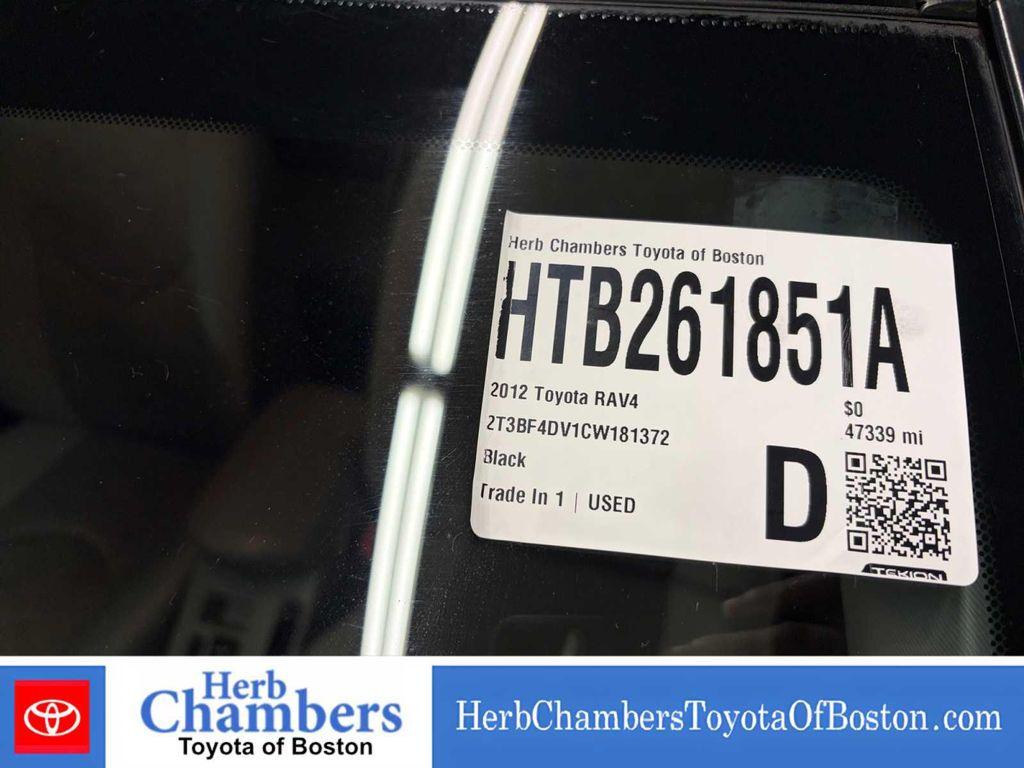 used 2012 Toyota RAV4 car, priced at $17,497