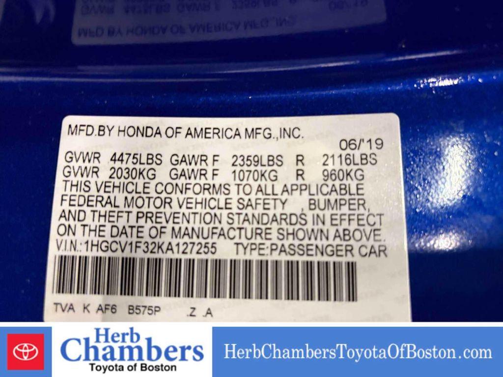 used 2019 Honda Accord car, priced at $23,394