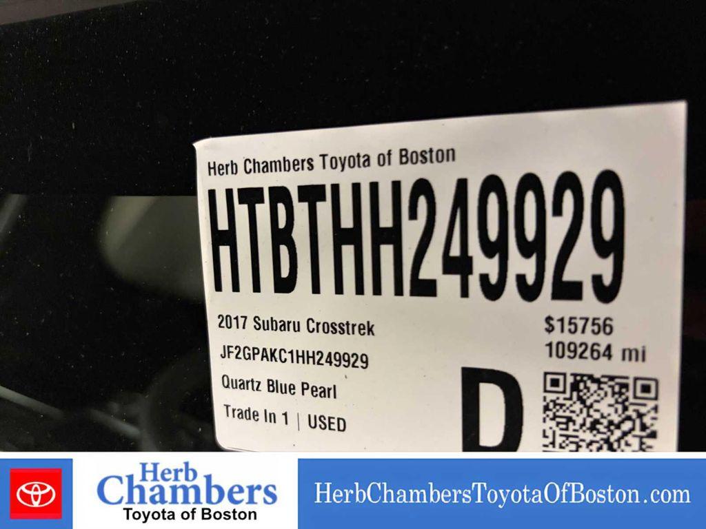 used 2017 Subaru Crosstrek car, priced at $15,997