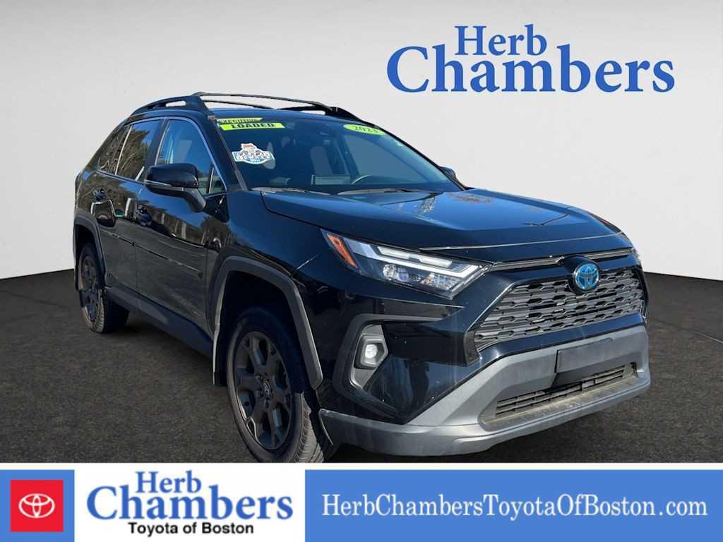 used 2023 Toyota RAV4 Hybrid car, priced at $33,497