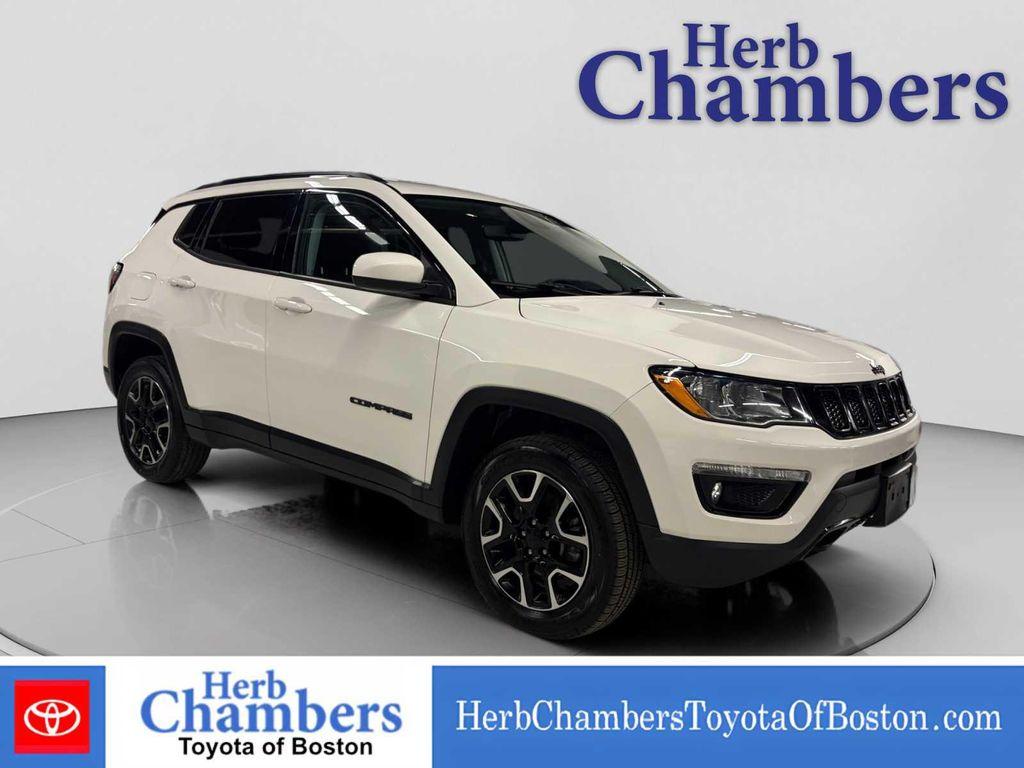 used 2020 Jeep Compass car, priced at $16,722