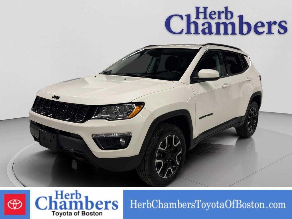 used 2020 Jeep Compass car, priced at $17,297