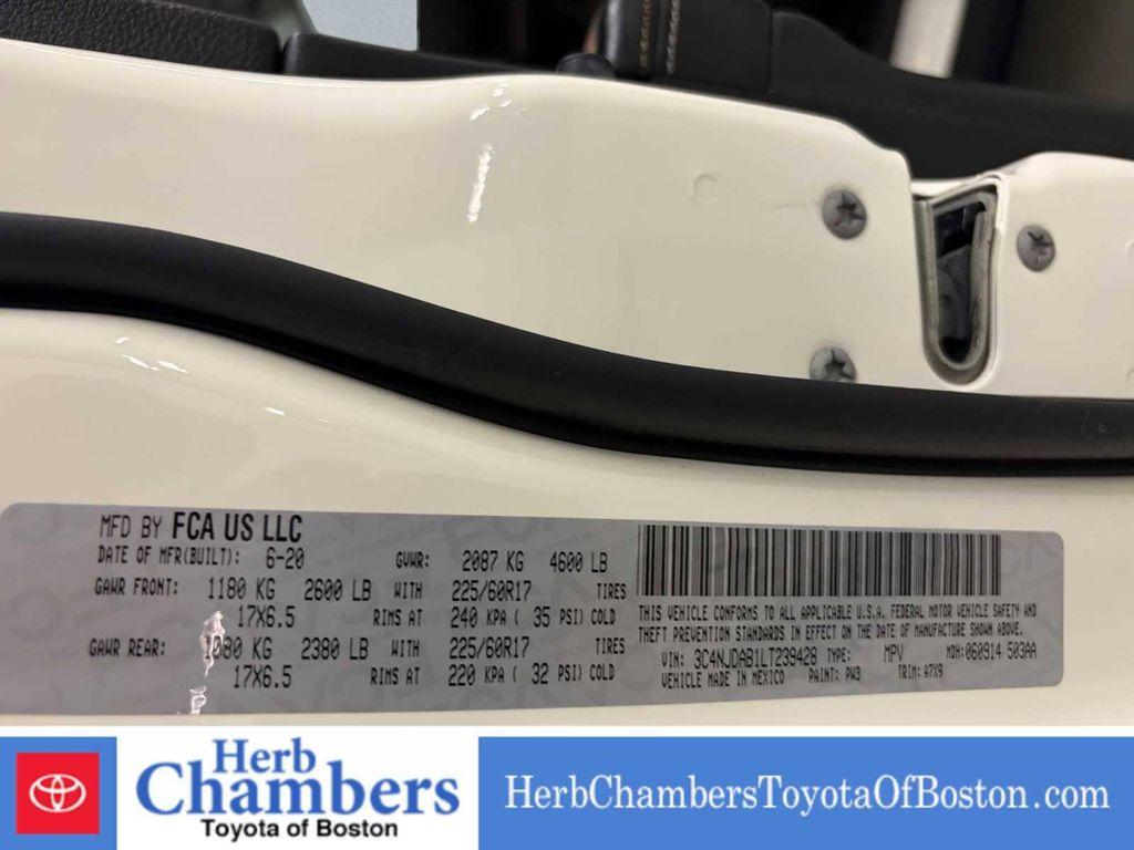 used 2020 Jeep Compass car, priced at $17,297