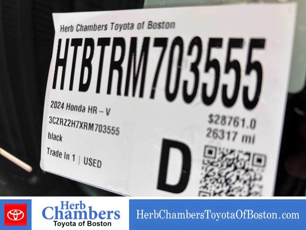 used 2024 Honda HR-V car, priced at $29,260