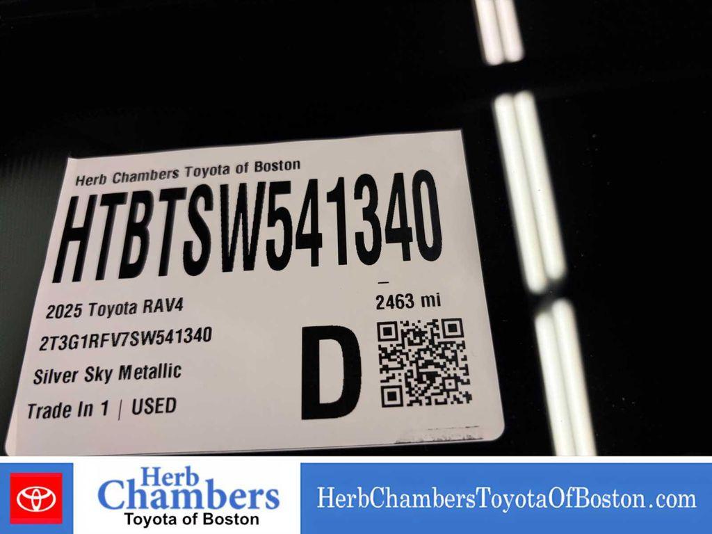 used 2025 Toyota RAV4 car, priced at $34,585