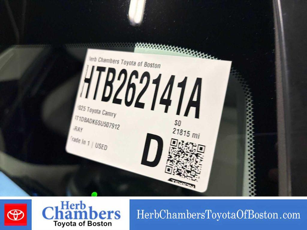 used 2025 Toyota Camry car, priced at $34,997