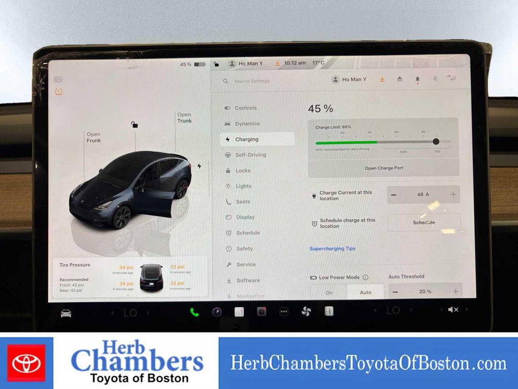 used 2025 Tesla Model Y car, priced at $40,560