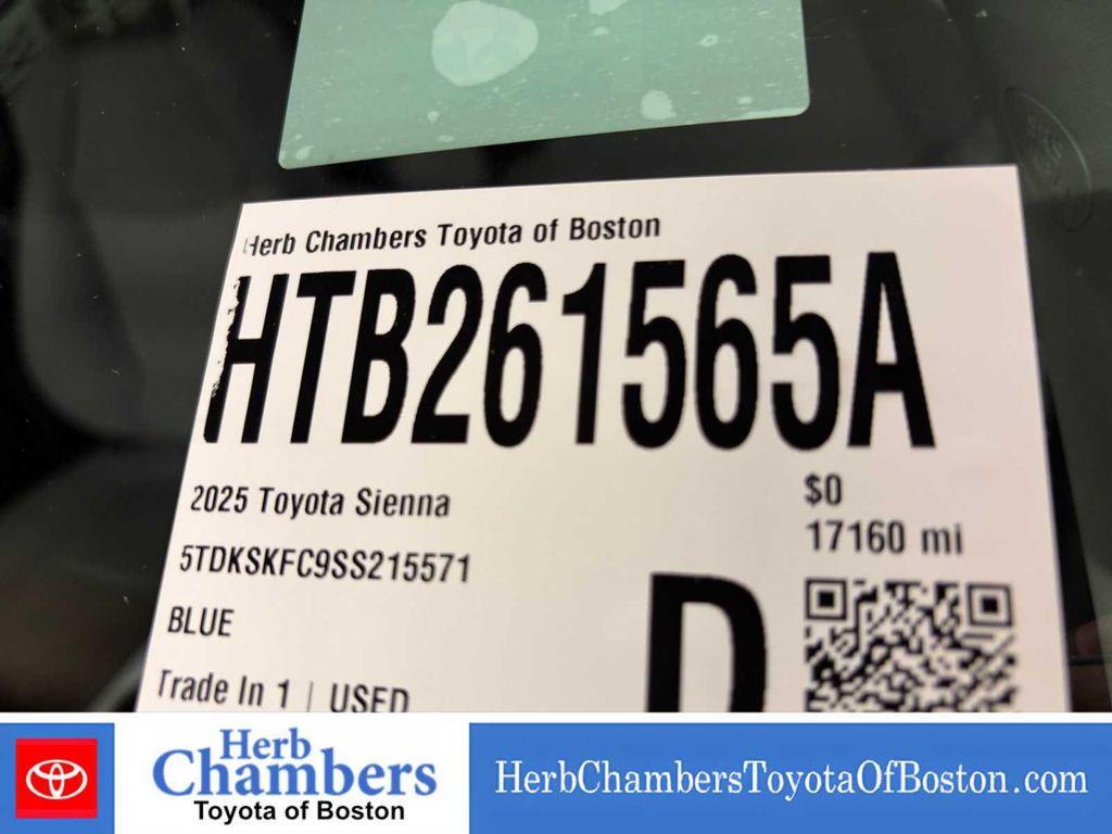 used 2025 Toyota Sienna car, priced at $43,299