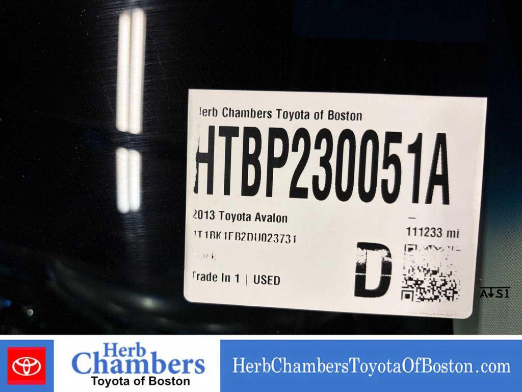 used 2013 Toyota Avalon car, priced at $14,998