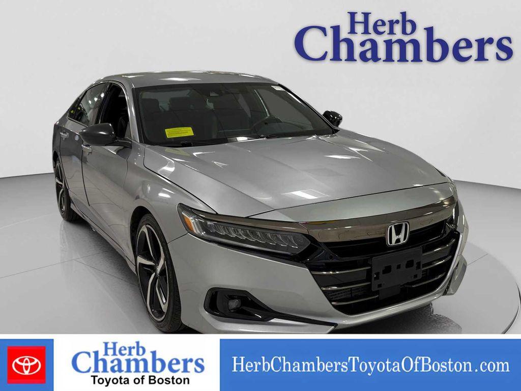 used 2021 Honda Accord car, priced at $21,757