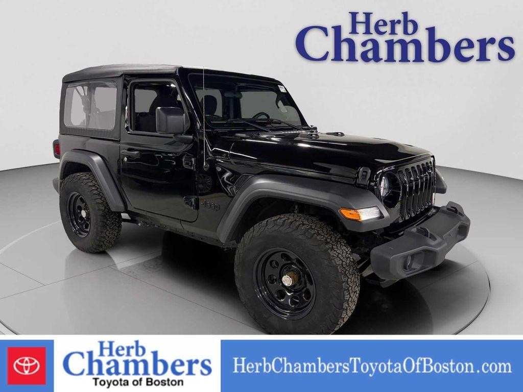 used 2023 Jeep Wrangler car, priced at $27,605