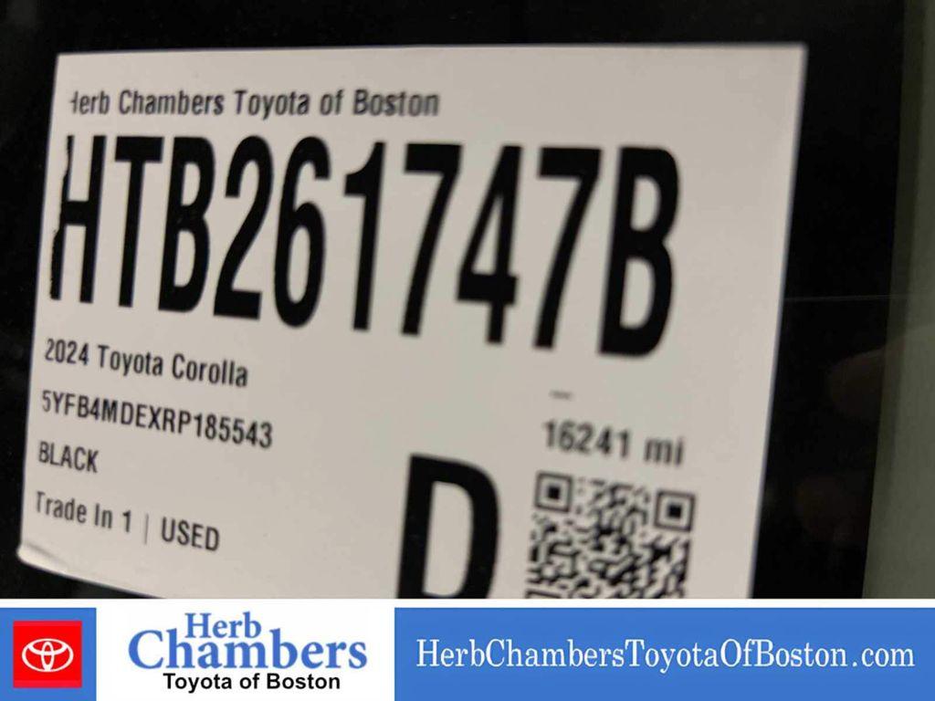 used 2024 Toyota Corolla car, priced at $22,996