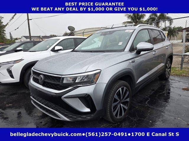 used 2024 Volkswagen Taos car, priced at $17,784