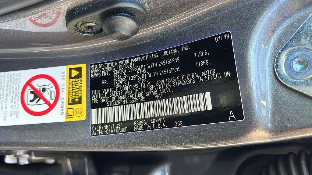 2018 Predawn Gray Mica Toyota Highlander