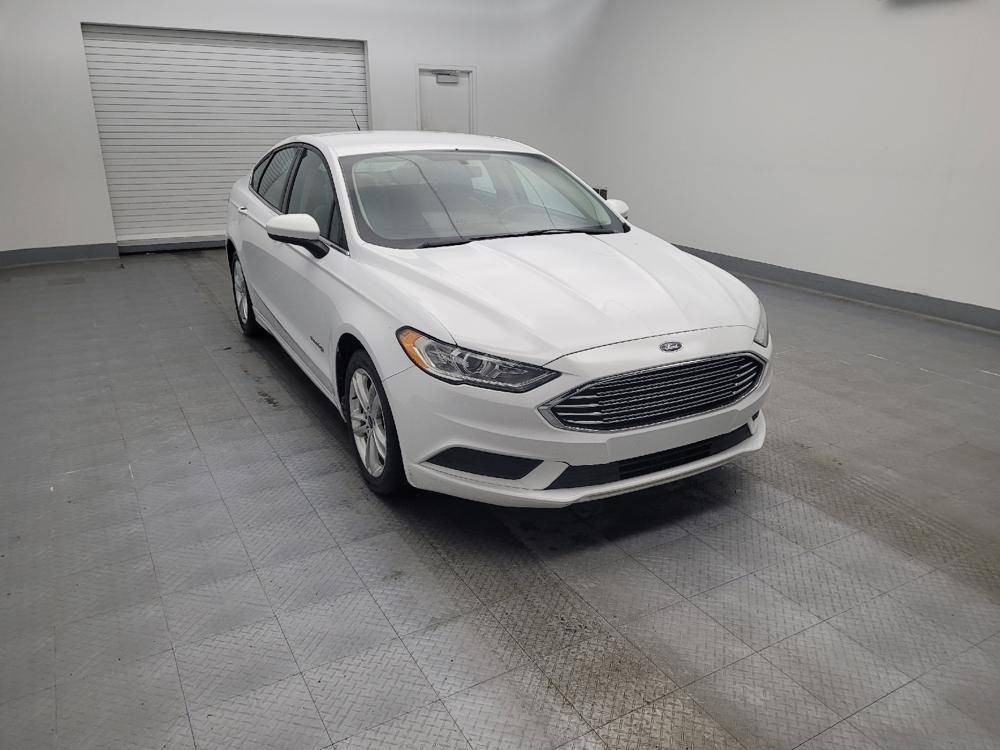 used 2018 Ford Fusion Hybrid car, priced at $16,095