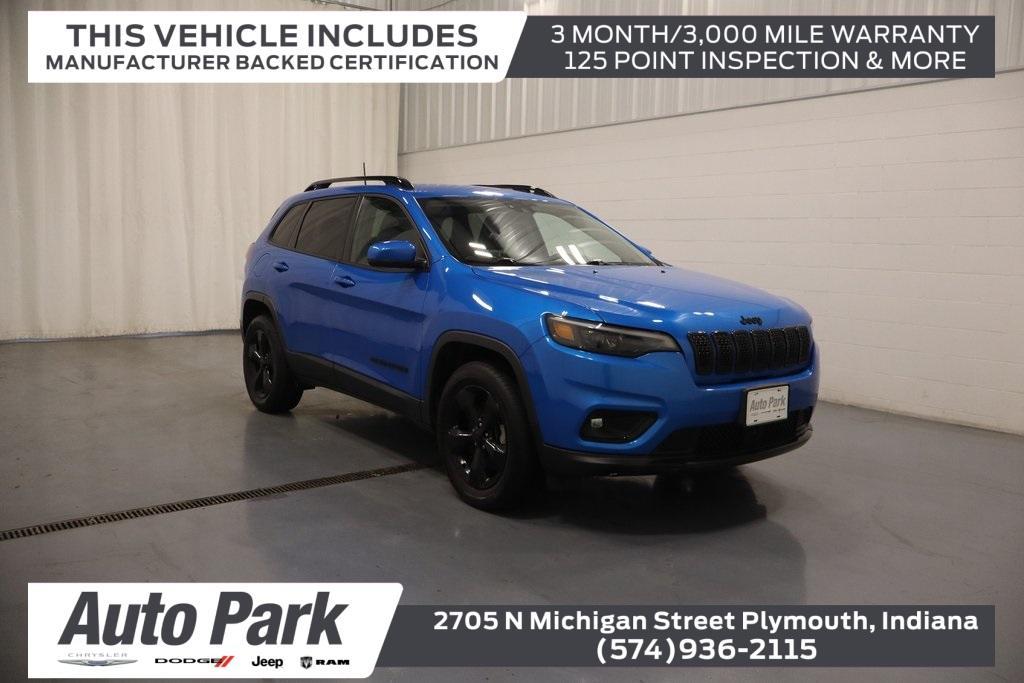 used 2021 Jeep Cherokee car, priced at $17,995