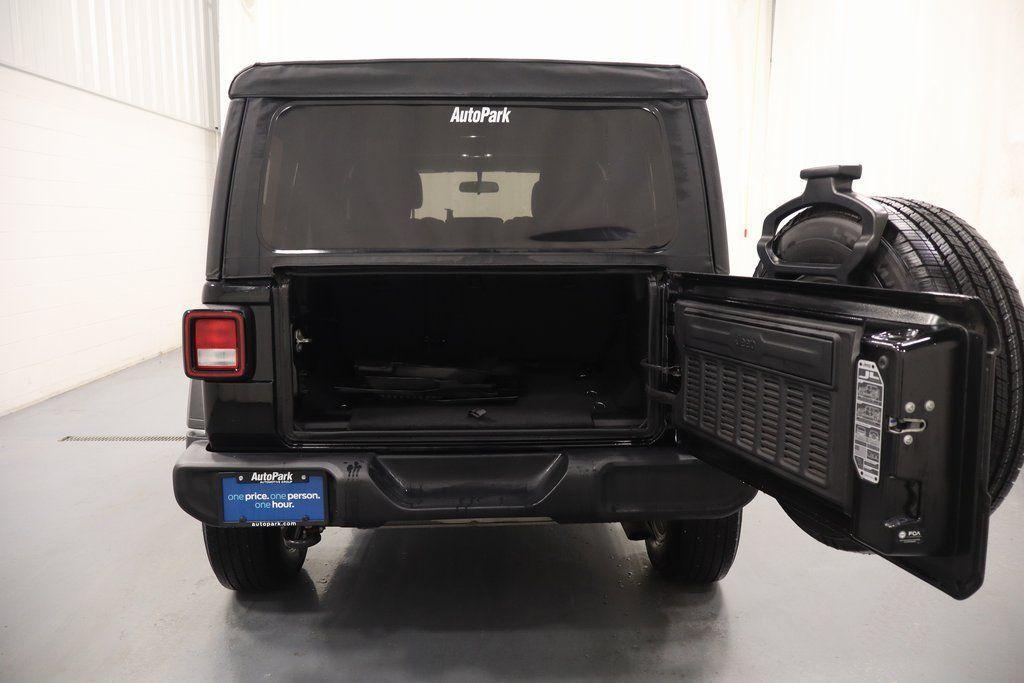 used 2022 Jeep Wrangler Unlimited car, priced at $28,358