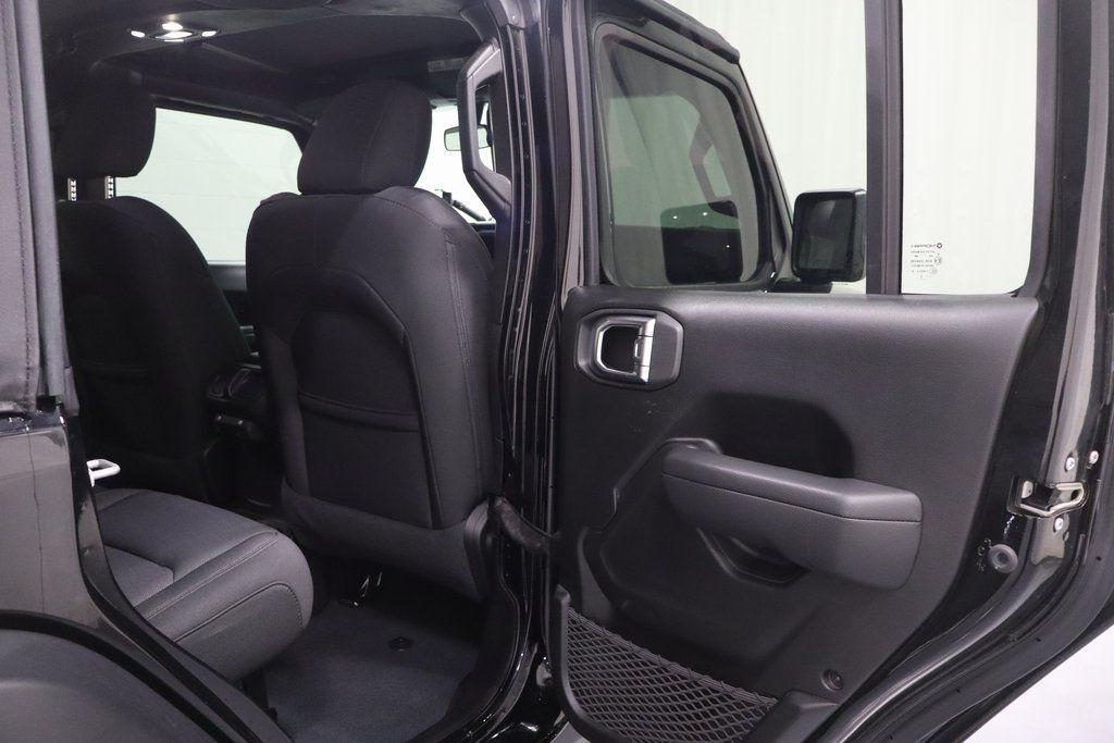 used 2022 Jeep Wrangler Unlimited car, priced at $28,358