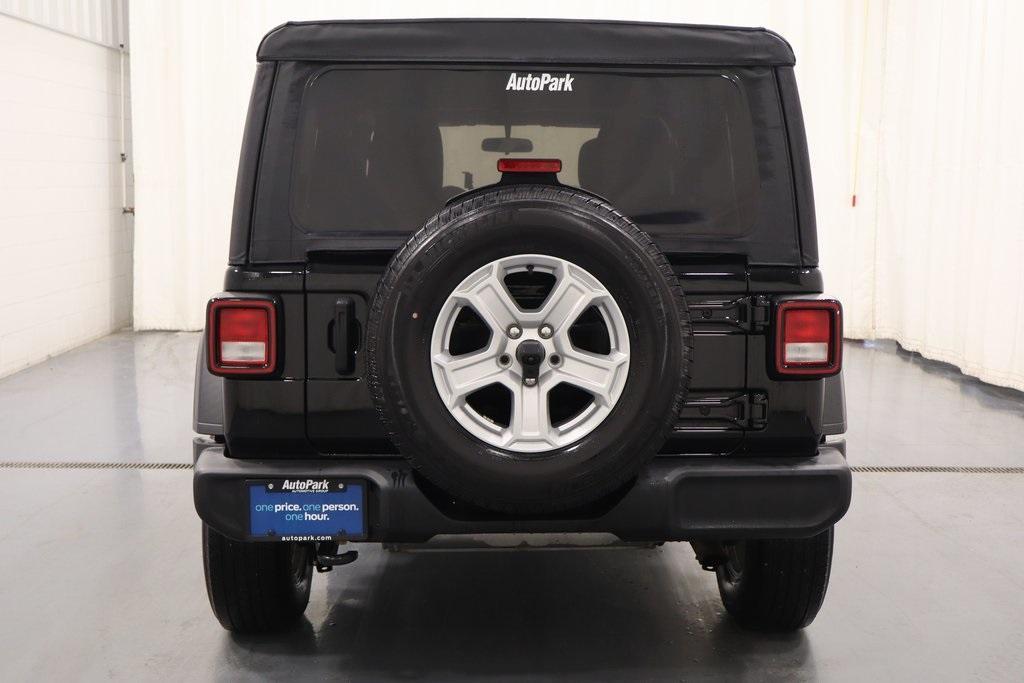 used 2022 Jeep Wrangler Unlimited car, priced at $29,595