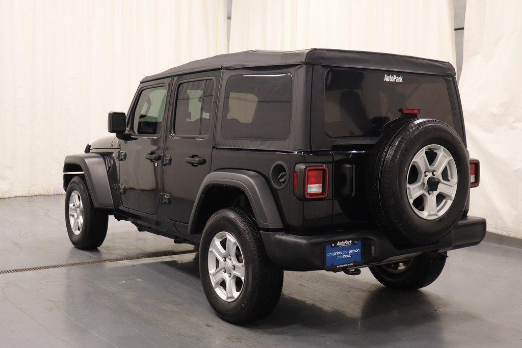used 2022 Jeep Wrangler Unlimited car, priced at $28,358