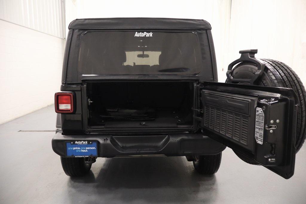 used 2022 Jeep Wrangler Unlimited car, priced at $29,595