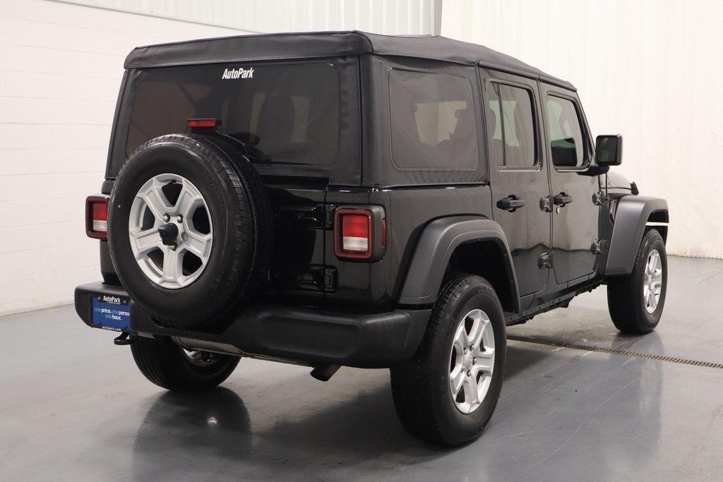 used 2022 Jeep Wrangler Unlimited car, priced at $29,595
