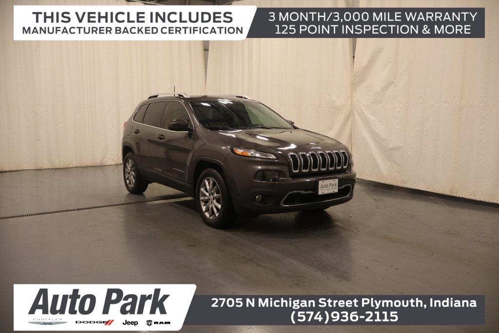 used 2018 Jeep Cherokee car, priced at $15,595