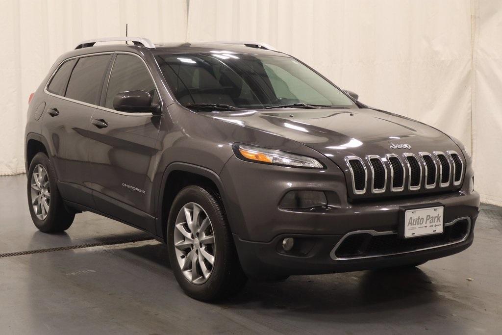 used 2018 Jeep Cherokee car, priced at $15,595