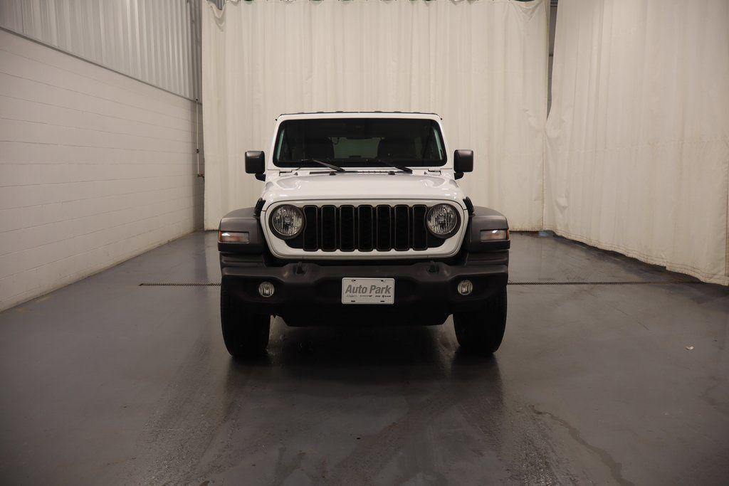 used 2024 Jeep Wrangler car, priced at $28,597