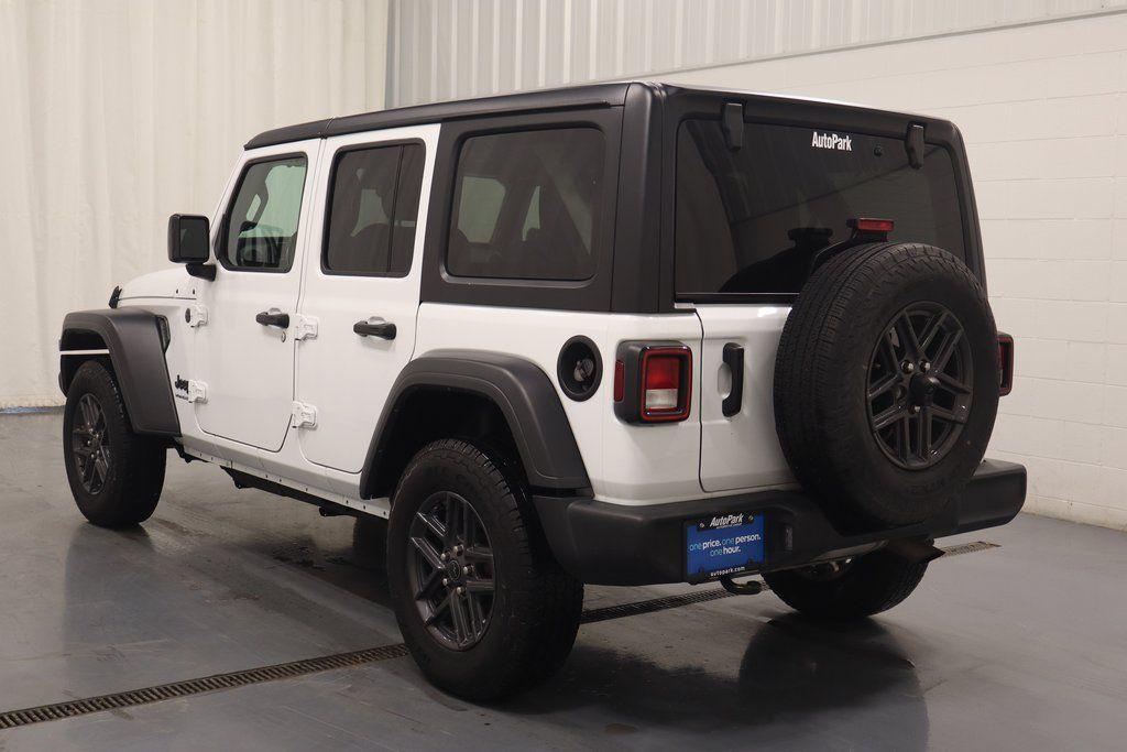 used 2024 Jeep Wrangler car, priced at $28,597