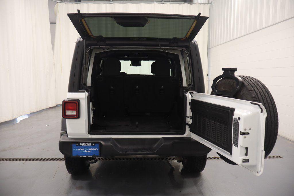 used 2024 Jeep Wrangler car, priced at $28,597