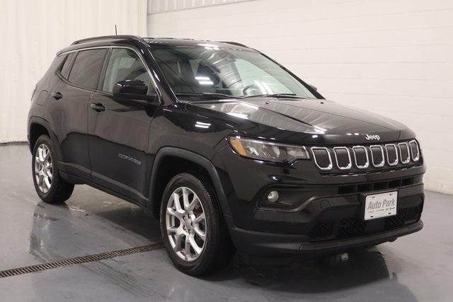 used 2022 Jeep Compass car, priced at $21,995