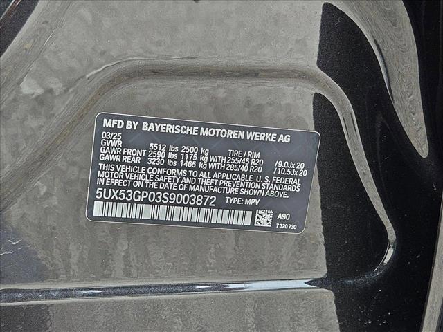 used 2025 BMW X3 car, priced at $58,075