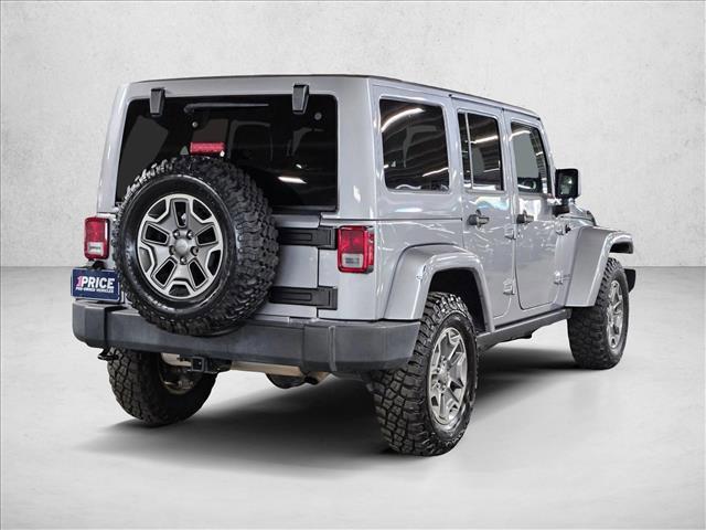 used 2015 Jeep Wrangler Unlimited car, priced at $19,496