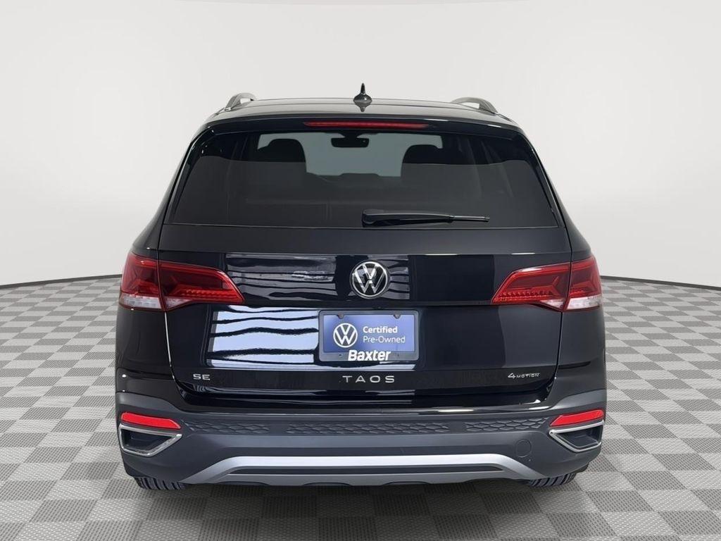 used 2024 Volkswagen Taos car, priced at $25,000