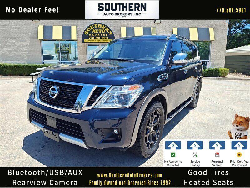 used 2017 Nissan Armada car, priced at $17,498