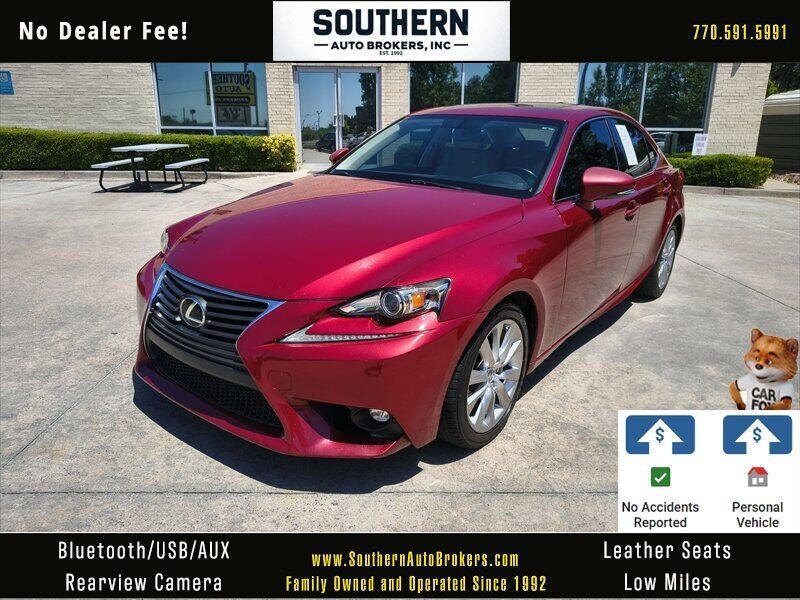 used 2015 Lexus IS 250 car, priced at $20,998
