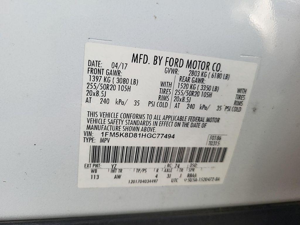 used 2017 Ford Explorer car, priced at $16,995