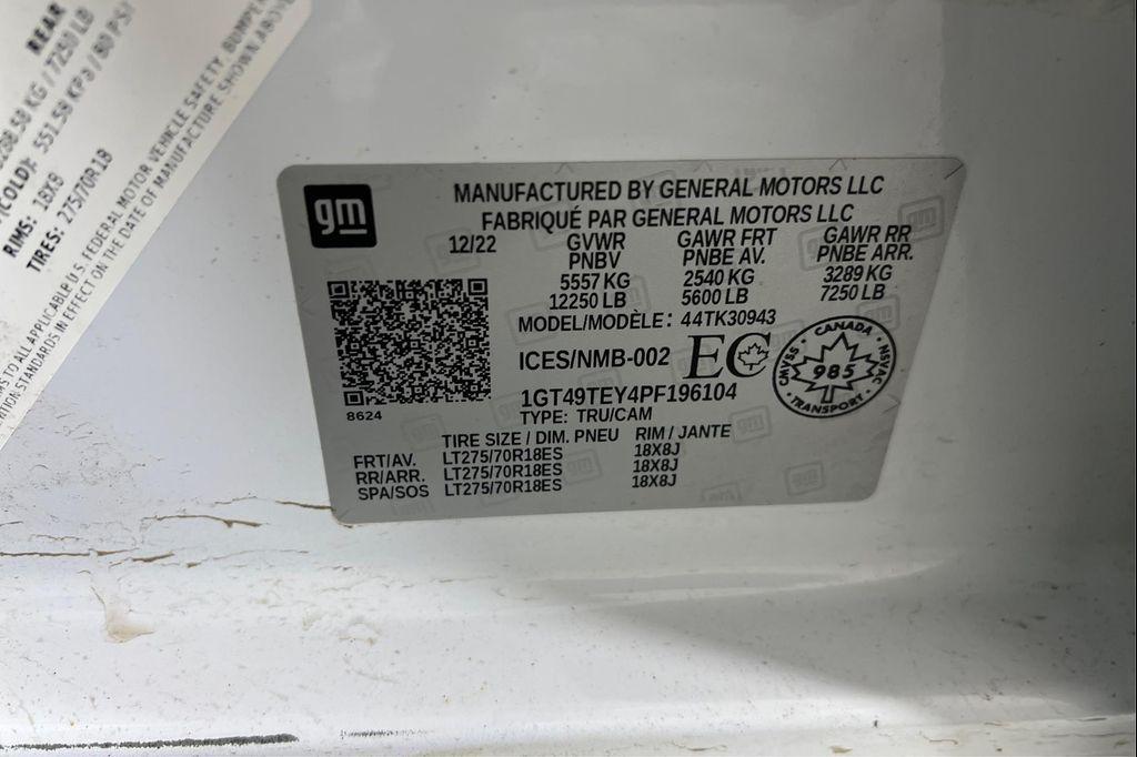 used 2023 GMC Sierra 3500 car, priced at $49,995