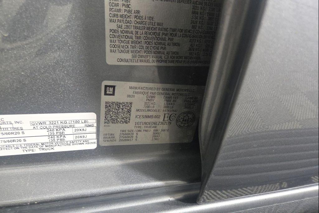 used 2020 GMC Sierra 1500 car, priced at $31,995