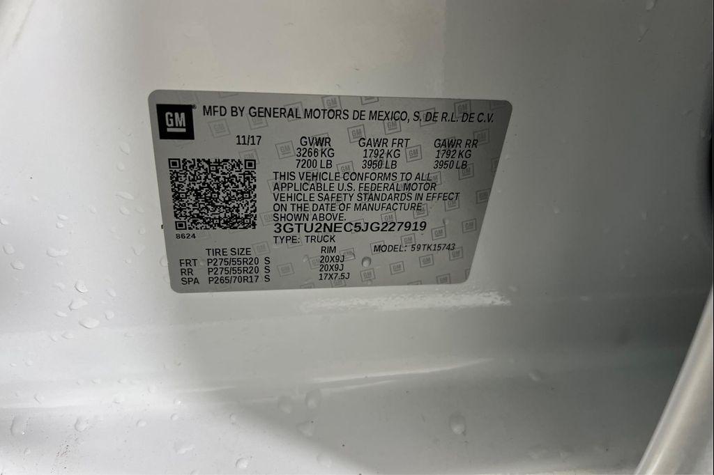 used 2018 GMC Sierra 1500 car, priced at $31,995