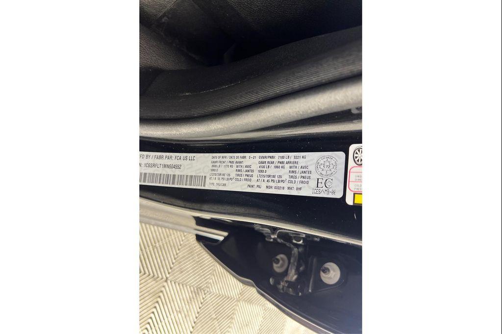 used 2021 Ram 1500 car, priced at $38,995