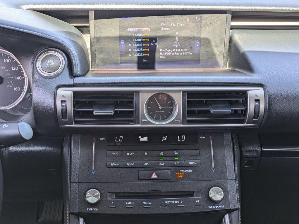 used 2016 Lexus IS 200t car, priced at $22,095