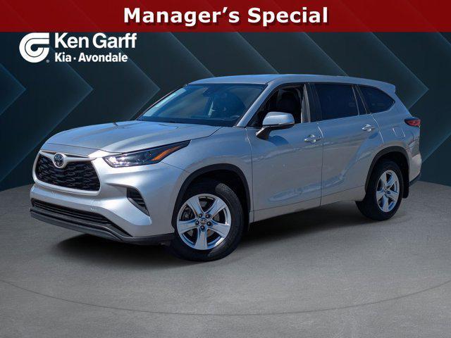used 2023 Toyota Highlander car, priced at $29,585